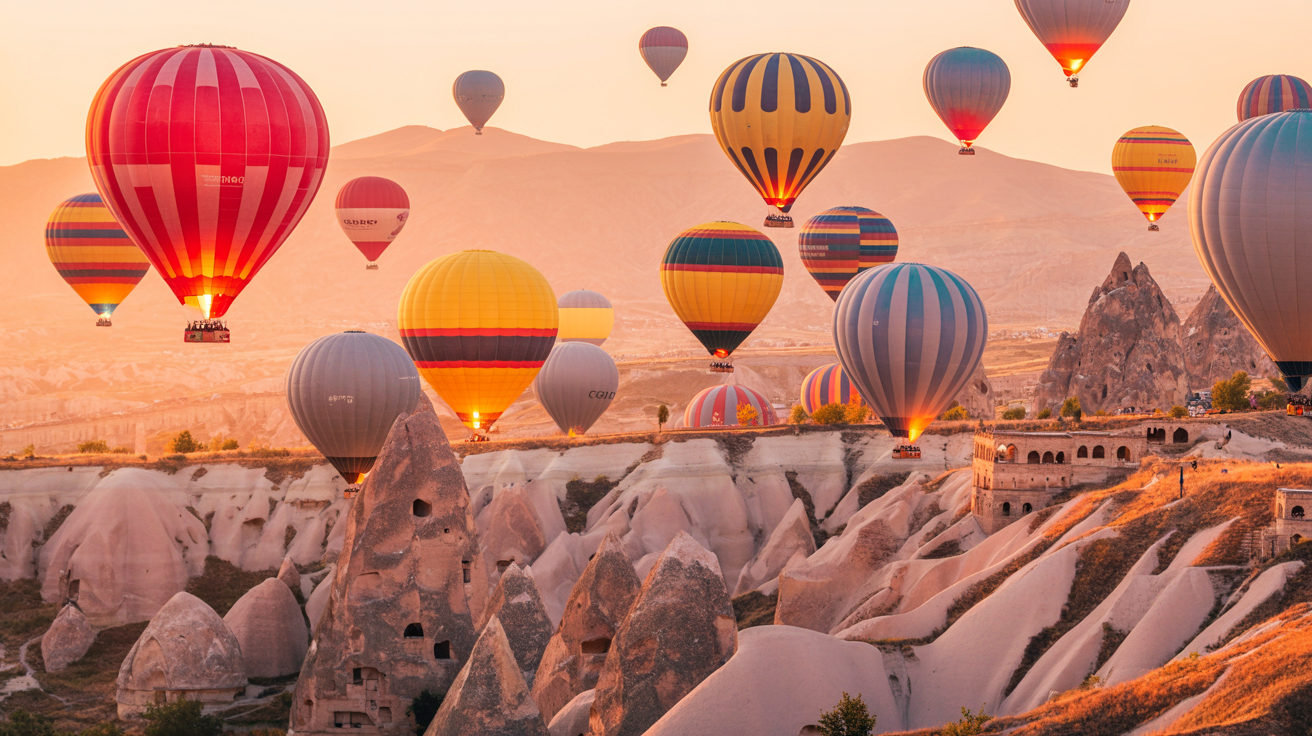 Kinh nghiệm bay Khinh Khí Cầu tại Cappadocia Thổ Nhĩ Kỳ